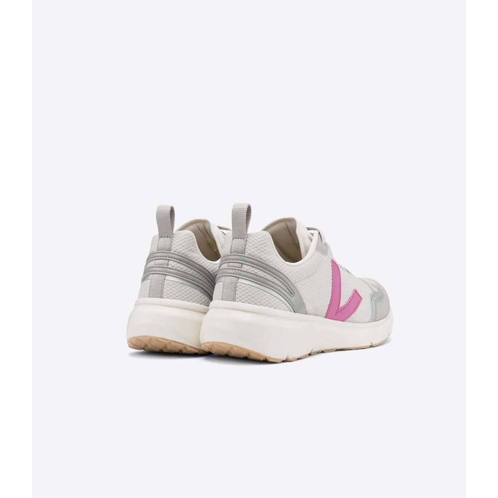 Veja CONDOR 2 ALVEOMESH Women's Shoes Grey/Pink | CA 496AHK